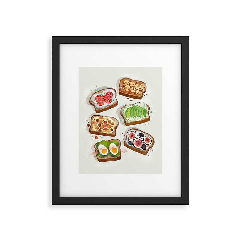 Toast Art Framed Art Print Gallery Image 5