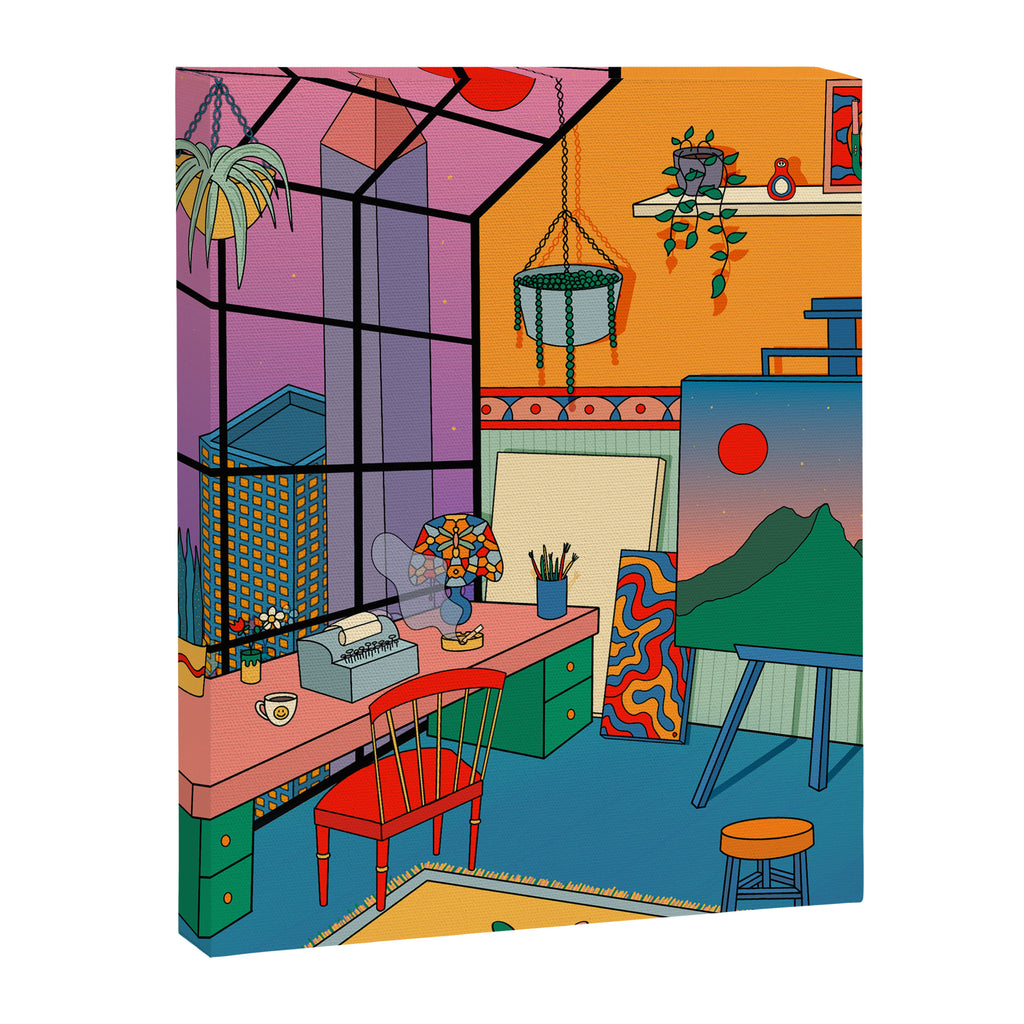 Sunset Studio Canvas Print Gallery Image 6