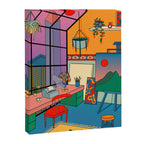 Sunset Studio Canvas Print Gallery Image 6
