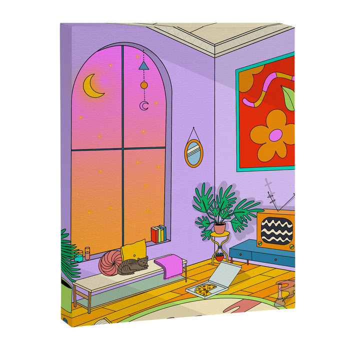 Wyd L8er? Canvas Print Gallery Image 1