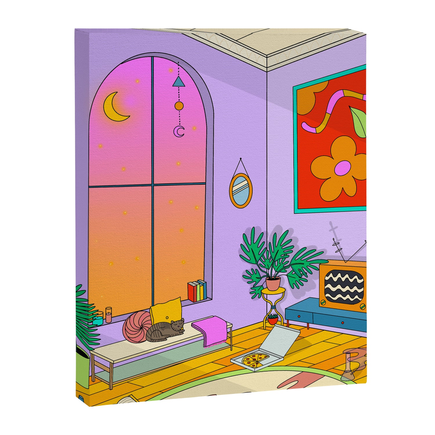 Wyd L8er? Canvas Print Gallery Image 6
