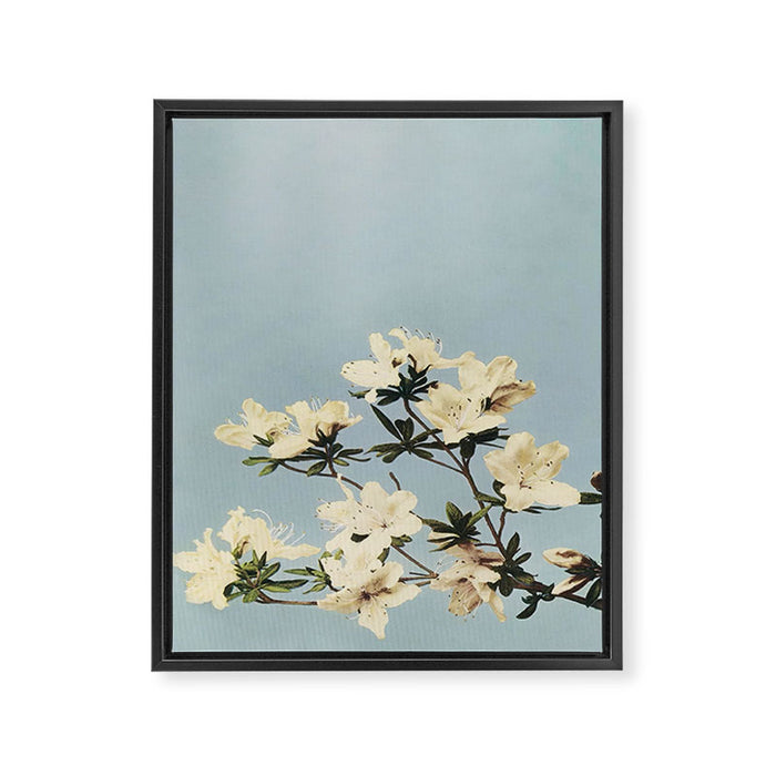 Japanese Azaleas by Ogawa Kazumasa Framed Canvas Print Gallery Image 1