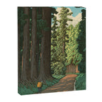 Kawase Hasui: "Road to Nikko" Canvas Print Gallery Image 6