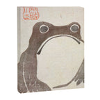 Matsumoto Hoji Grumpy Frog (1814) Canvas Print Gallery Image 6