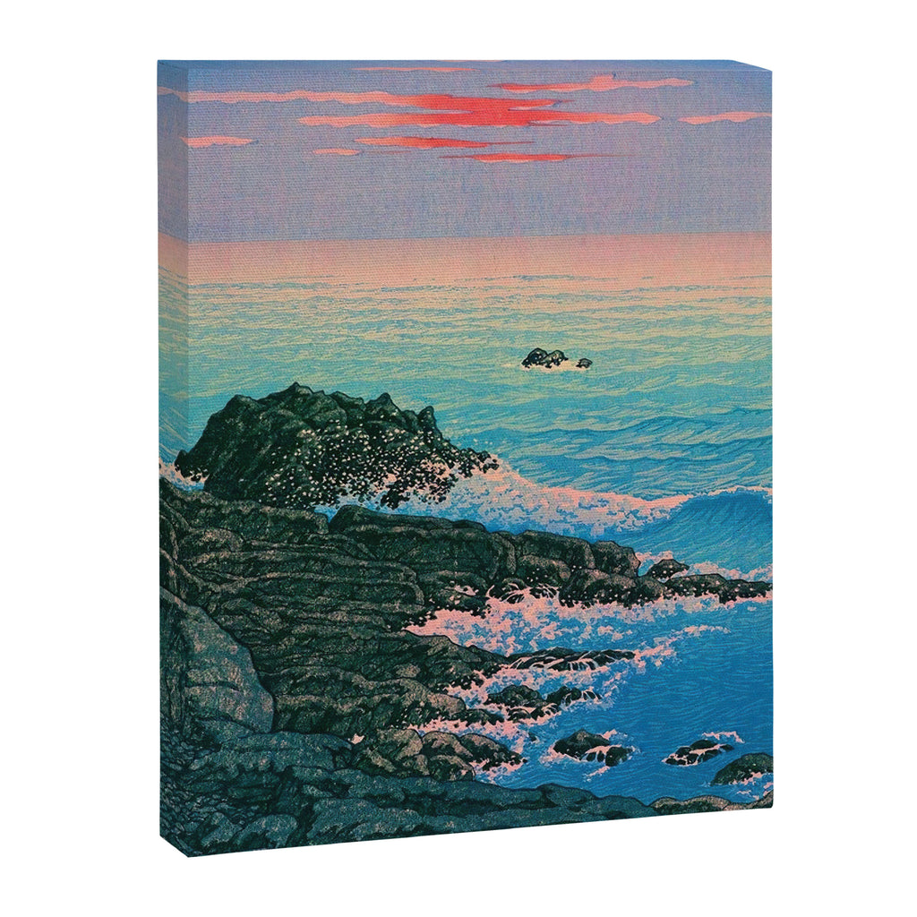 Morning of Cape Inubo by Kawase Hasui Canvas Print Gallery Image 6