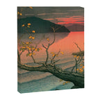Nenokuchi Lake by Kawase Hasui Canvas Print Gallery Image 6