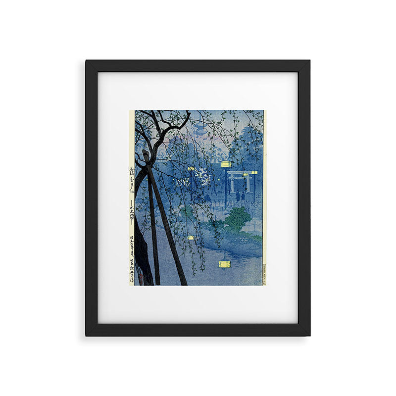 Shinobazu Pond Kasamatsu Shiro Framed Art Print Gallery Image 5