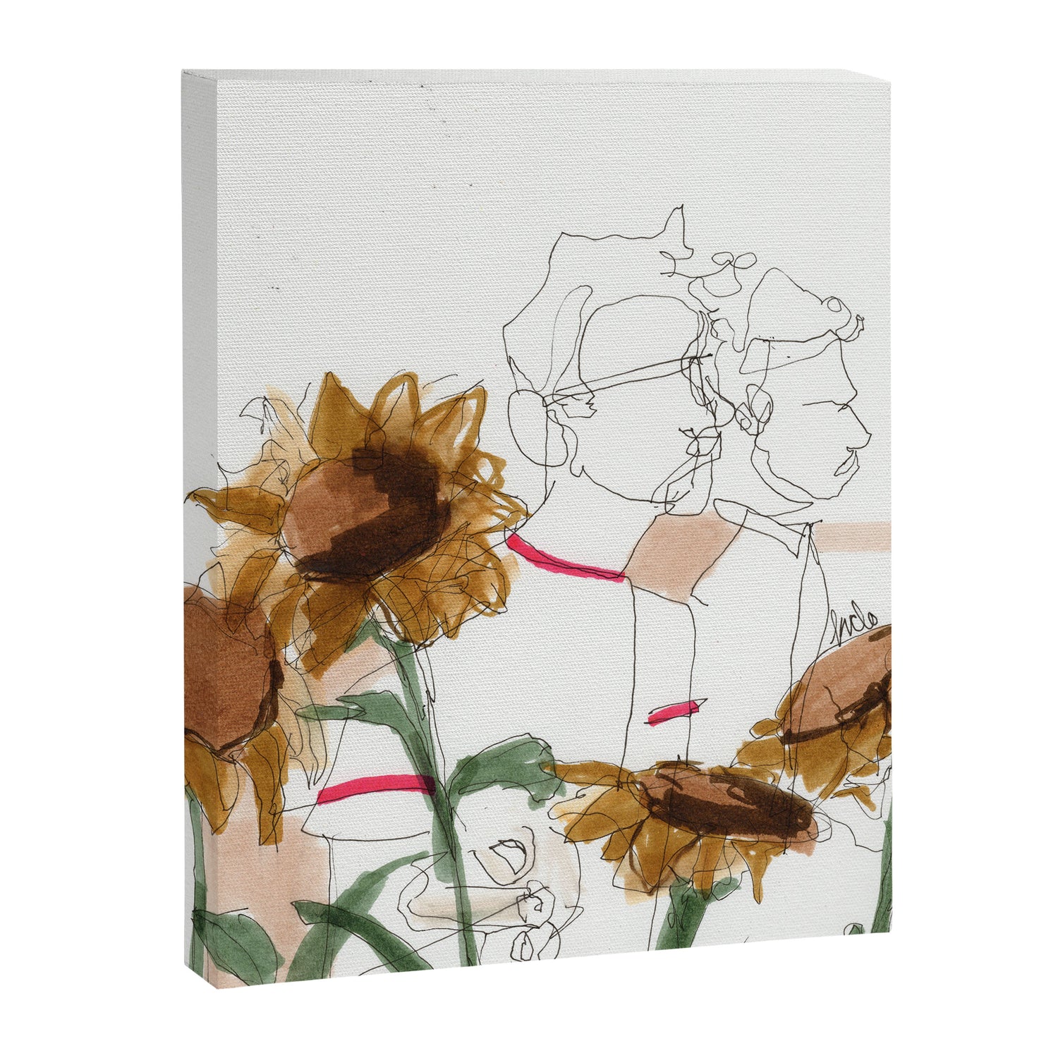 late summer / the things i kept inside Canvas Print Gallery Image 6