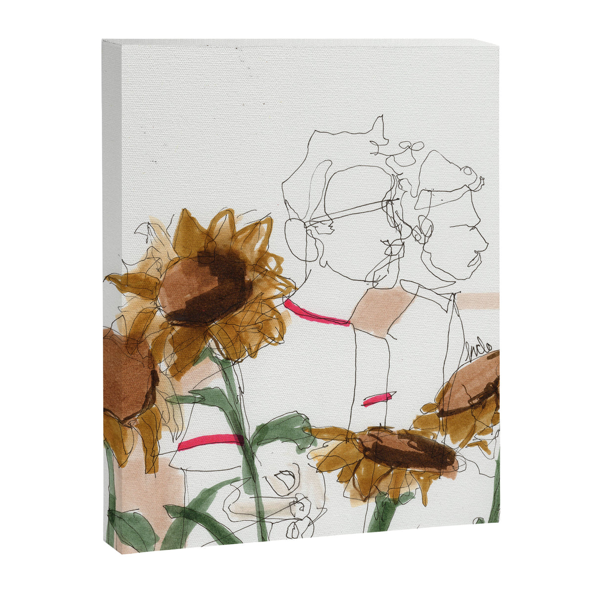 late summer / the things i kept inside Canvas Print Gallery Image 6