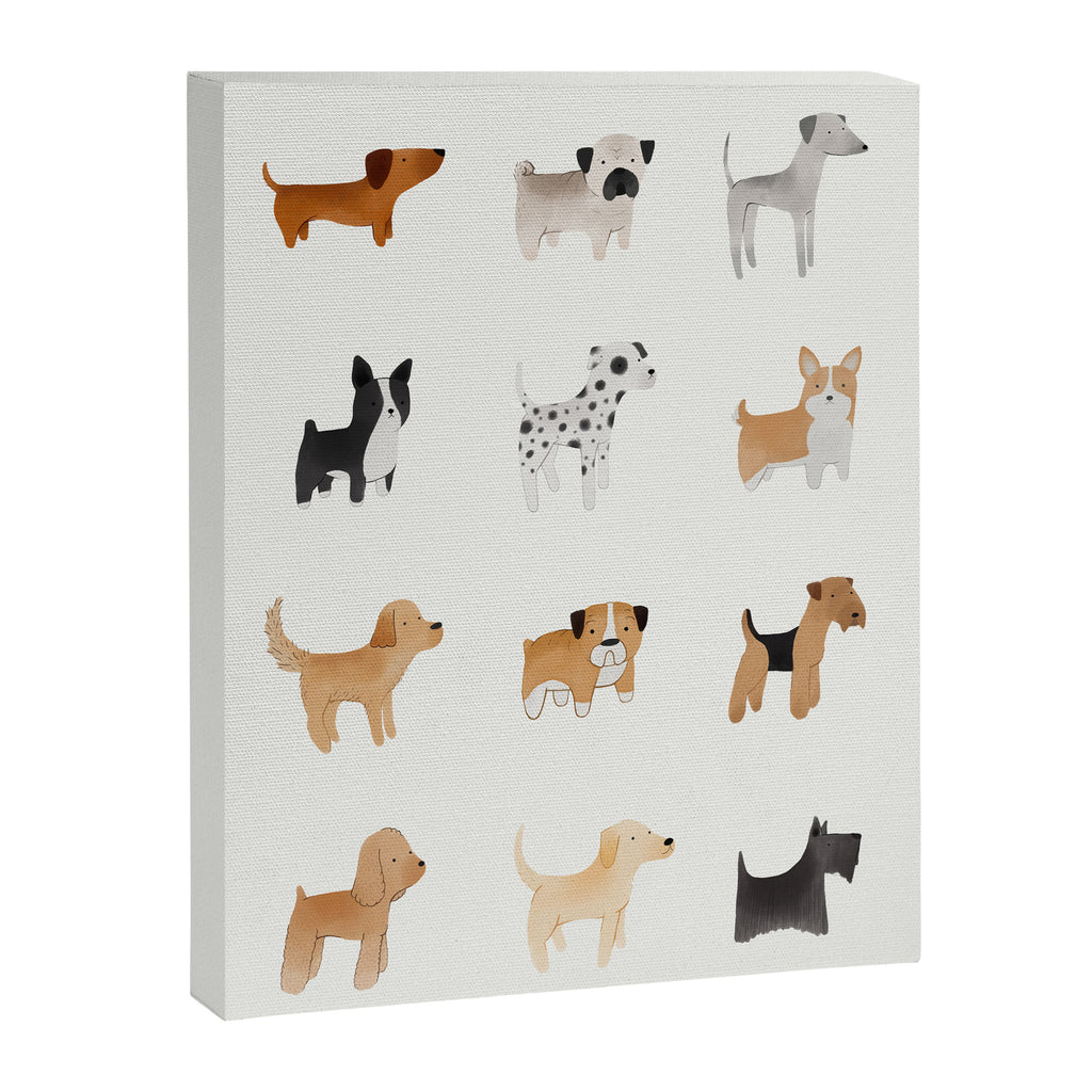 Lots of Cute Doggos Canvas Print Gallery Image 8