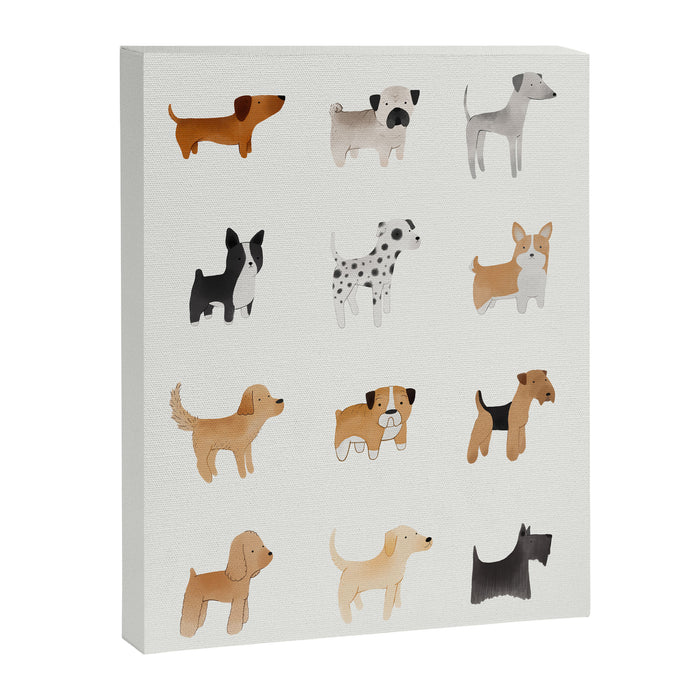 Lots of Cute Doggos Canvas Print Gallery Image 1