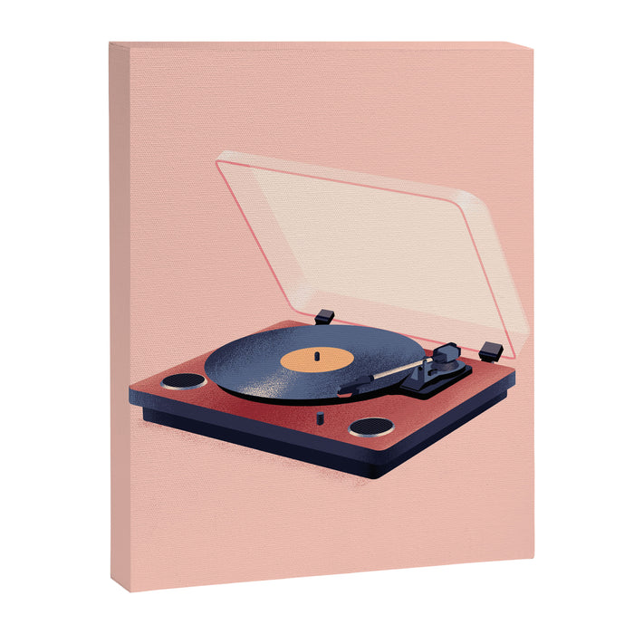Music in History - Record Player Canvas Print Gallery Image 1