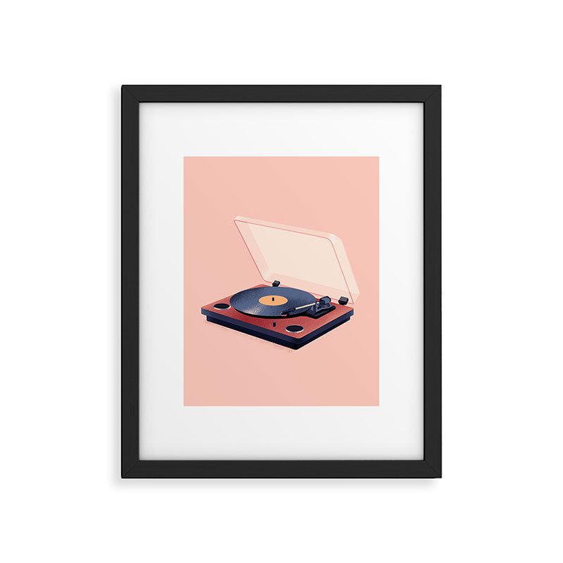 Music in History - Record Player Framed Art Print Gallery Image 6