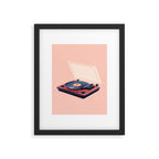 Music in History - Record Player Framed Art Print Gallery Image 6
