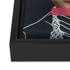 Blend Framed Canvas Print Gallery Image 3