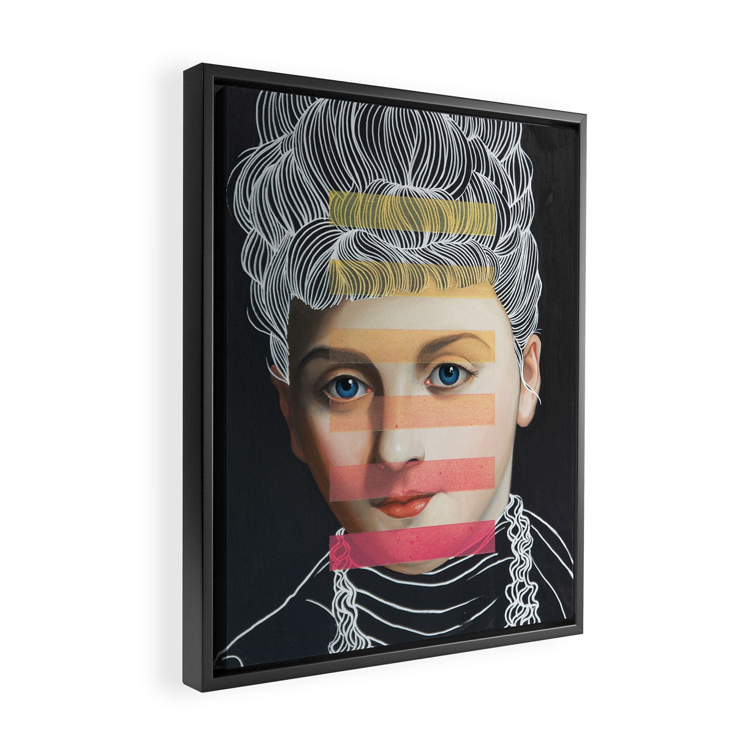Blend Framed Canvas Print Gallery Image 2