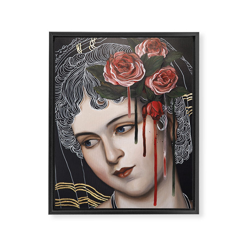 Bloom Framed Canvas Print
