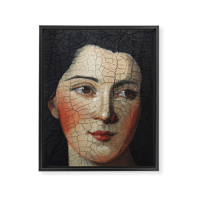 Broken Framed Canvas Print