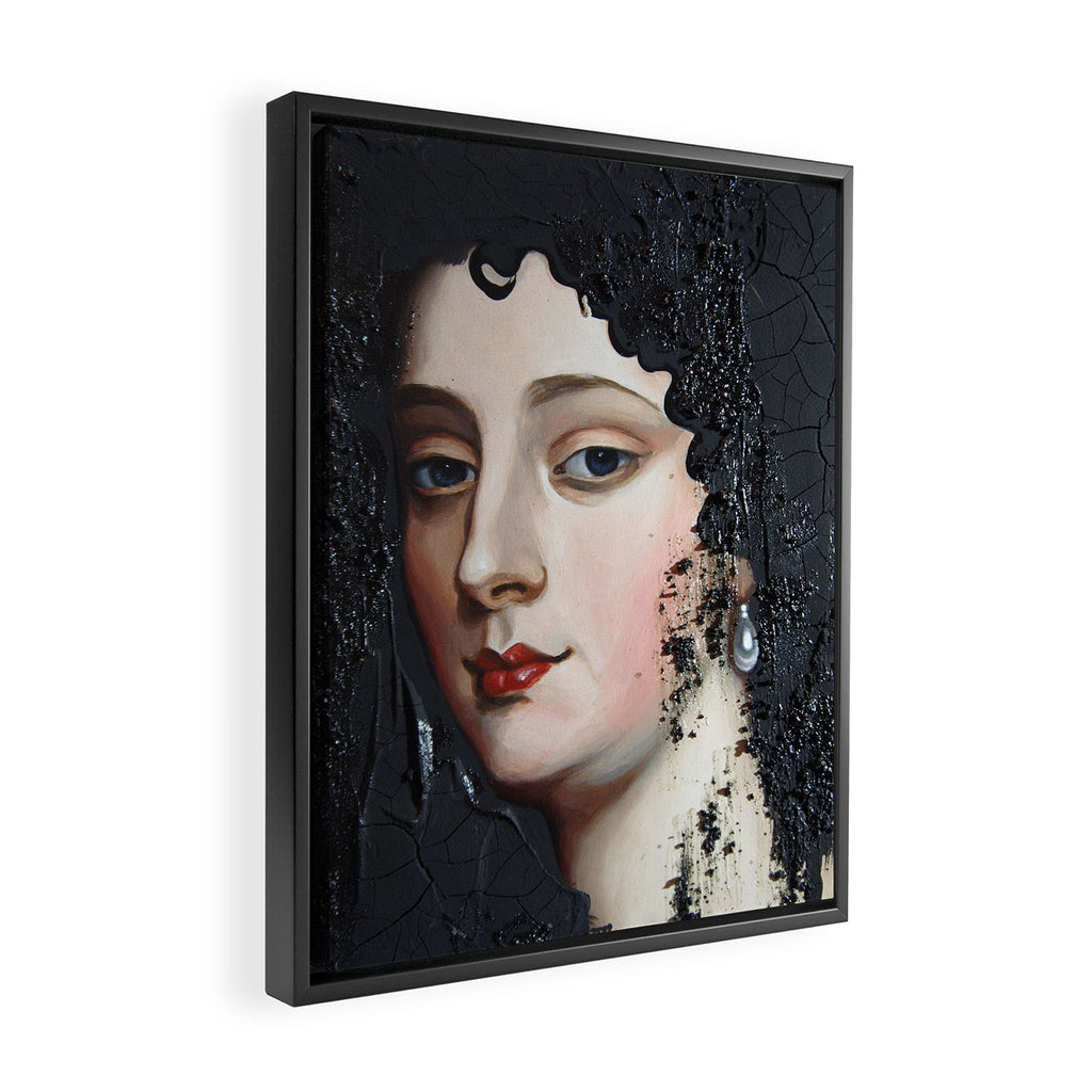 Damage Framed Canvas Print Gallery Image 2