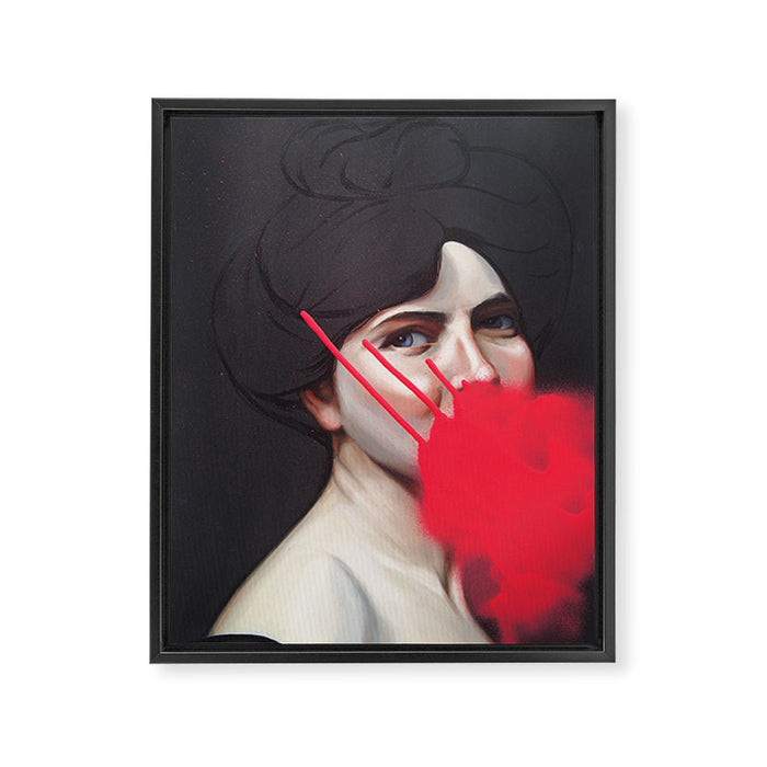 Giddy Framed Canvas Print Gallery Image 1