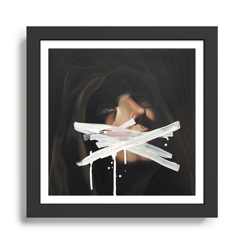 Pray Framed Art Print Gallery Image 1