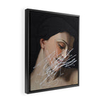 Script Framed Canvas Print Gallery Image 2