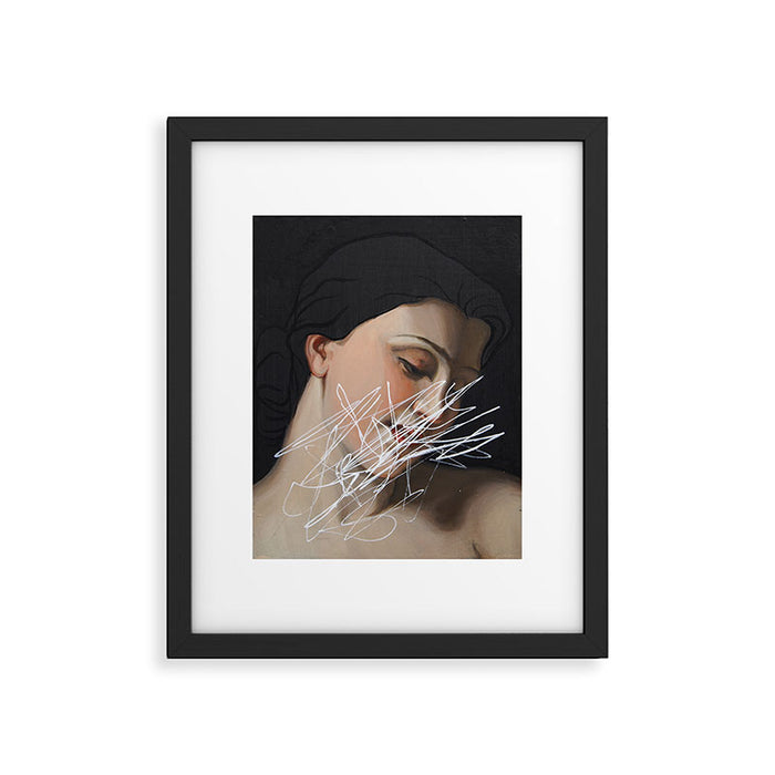 Script Framed Art Print Gallery Image 1