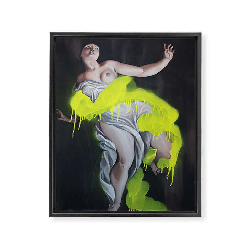 Syrinx Framed Canvas Print