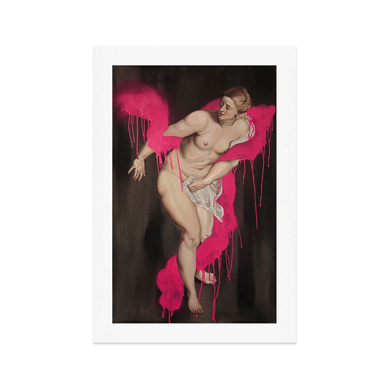 Syrinx in Pink Art Print Gallery Image 1