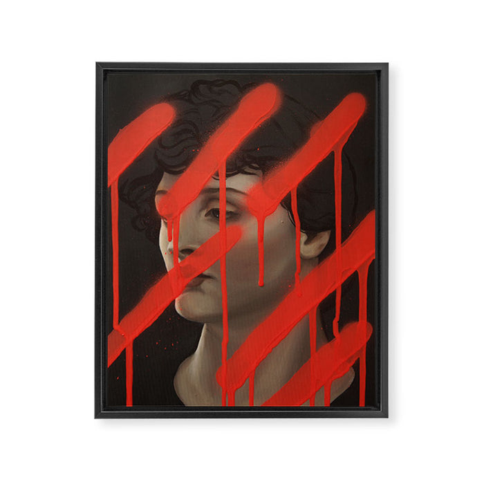 Unspoken I Framed Canvas Print Gallery Image 1