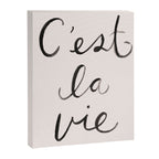 C'est La Vie Canvas Print Gallery Image 6