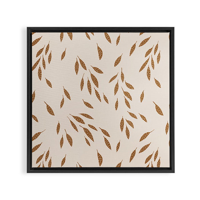 FALLING LEAVES Framed Canvas Print Gallery Image 1