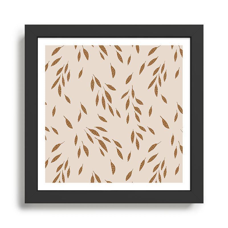 FALLING LEAVES Framed Art Print Gallery Image 1