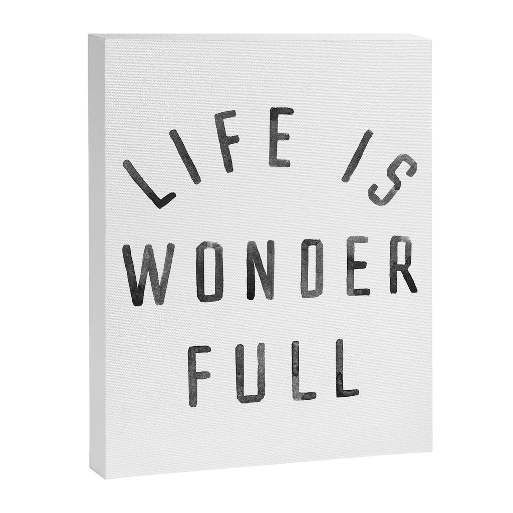 LIFE IS WONDERFUL Canvas Print Gallery Image 6