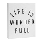LIFE IS WONDERFUL Canvas Print Gallery Image 6