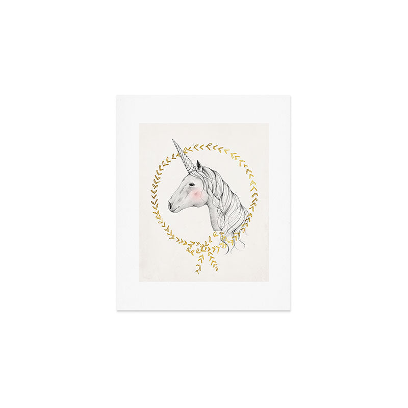 Unicorn Art Print Gallery Image 1