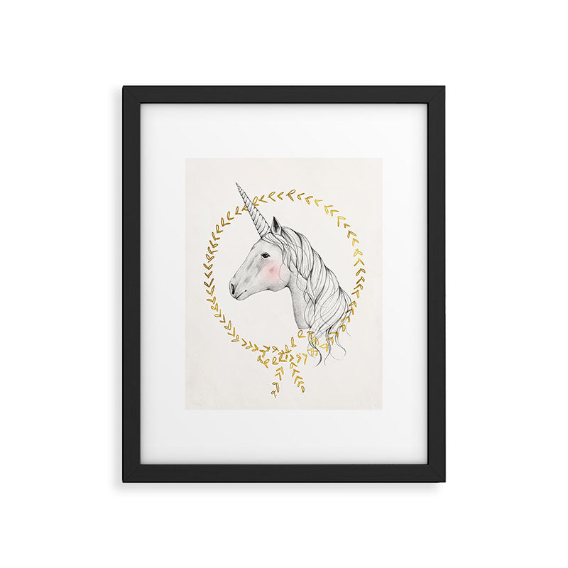 Unicorn Framed Art Print
