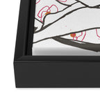 Lounging Nude Framed Canvas Print Gallery Image 3