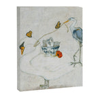 Swan and Heron  Canvas Print Gallery Image 6