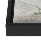 Swan and Heron  Framed Canvas Print Gallery Image 3