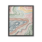 Exhale Framed Canvas Print Gallery Image 6
