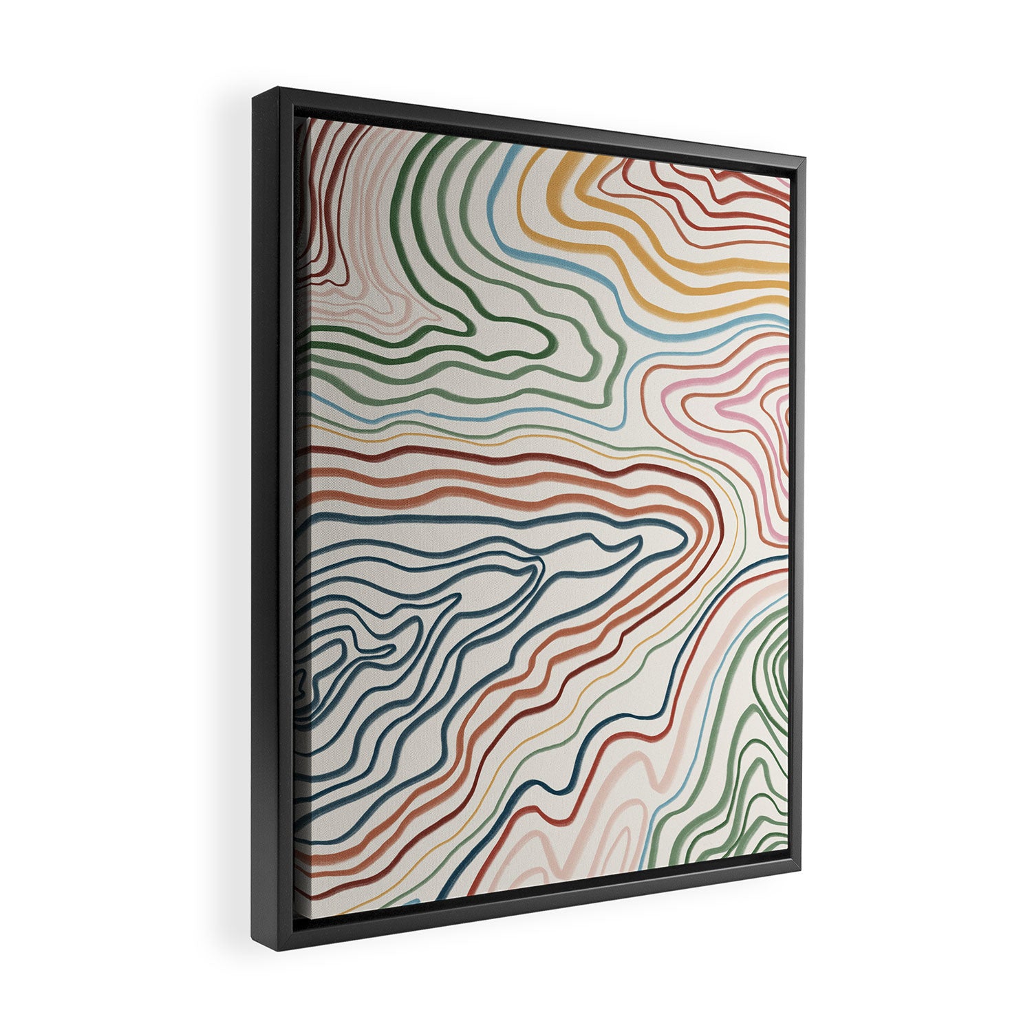 Exhale Framed Canvas Print Gallery Image 2