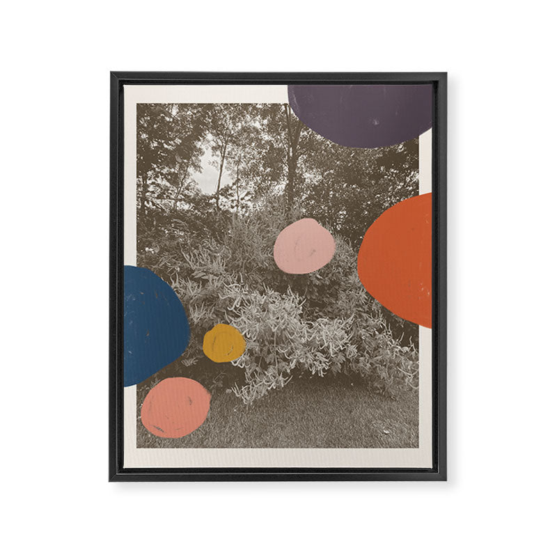 Nature Has Memory Framed Canvas Print