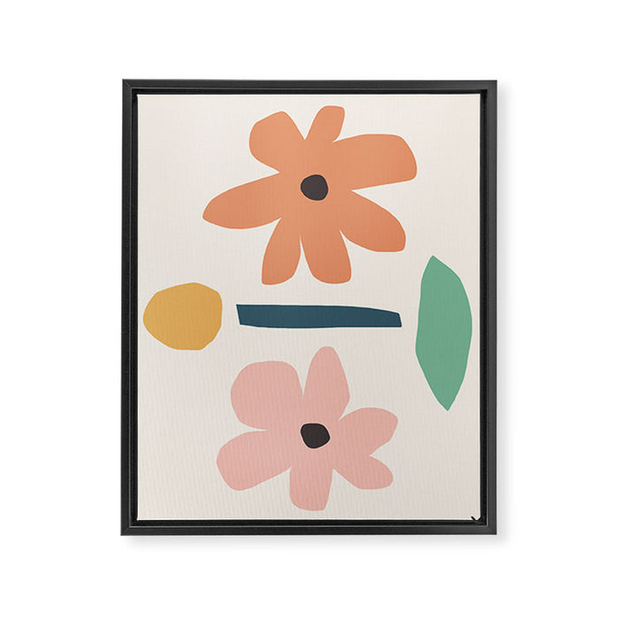 Slow Sun Framed Canvas Print Gallery Image 1