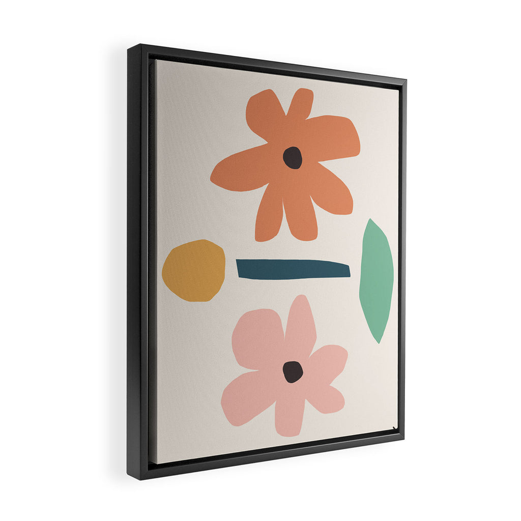 Slow Sun Framed Canvas Print Gallery Image 2