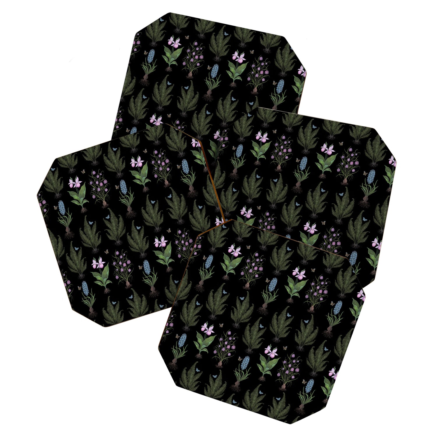 Botanical Woodland Bulbs  Coaster Gallery Image 1