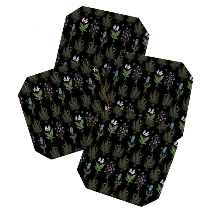Botanical Woodland Bulbs  Coaster Gallery Image 1