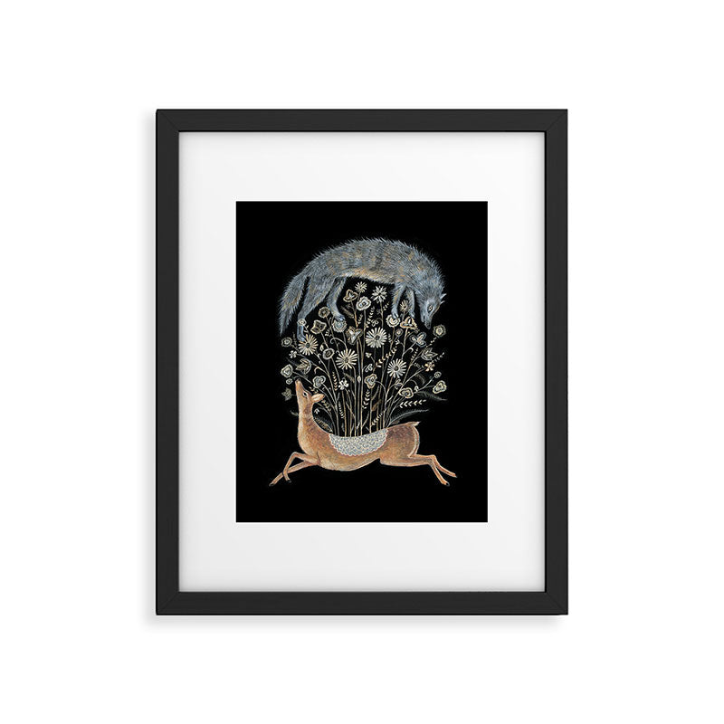 Delicate Deer Framed Art Print Gallery Image 5