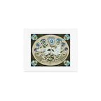 Fox in the Pansies Art Print Gallery Image 1