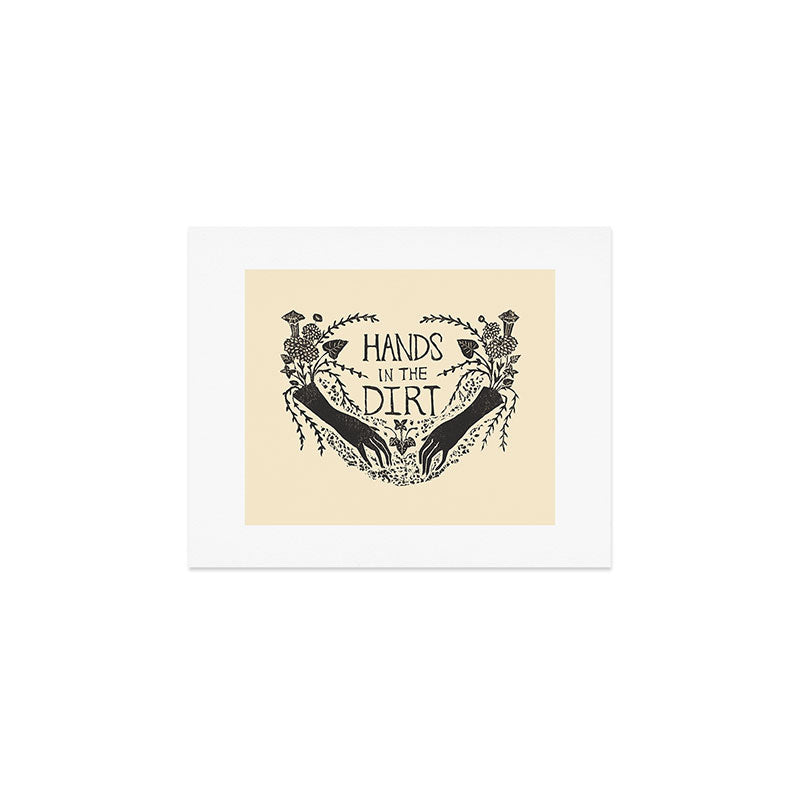 Hands in the Dirt Art Print Gallery Image 1
